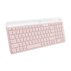Picture of Logitech 920-011477 Multi-Device Slim Wireless Keyboard, Rose