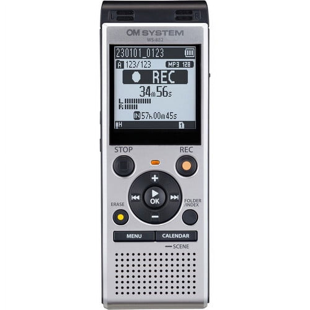 Picture of OM Digital Solutions V420330SU000 WS-882 1040 Hours Digital Voice Recorder