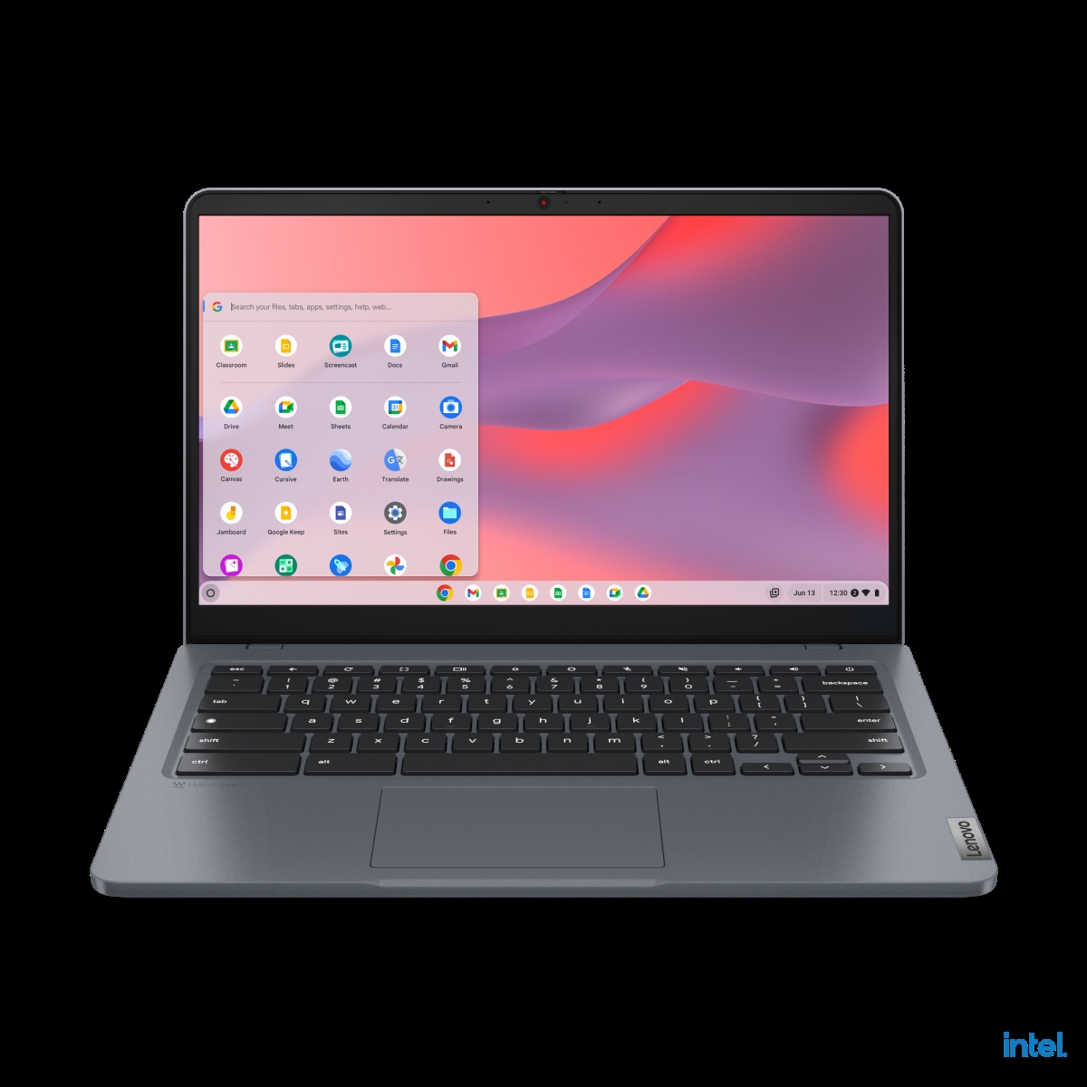Picture of Lenovo 82W60001US 14 in. Gen 3 Intel N200 1.00GHz&#44; 1920 x 1080 Touch Chrome OS 8.0GB RAM 1 x 128GB SSD Chromebook&#44; Gray