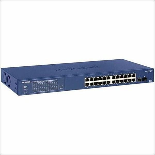 GS724TP-300NAS 24-Port PoE Gigabit Ethernet Smart Switch