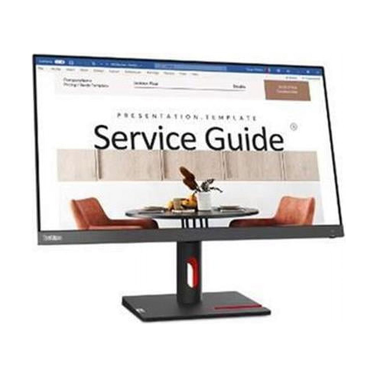 Picture of Lenovo 63DEKAT3US 23.8 in. TS S24i-30 IPS Monitor