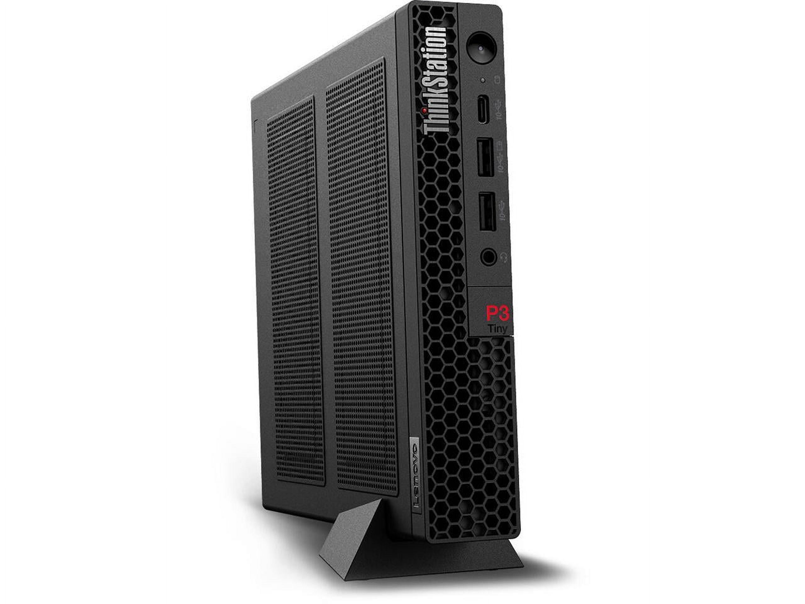 Picture of Lenovo 30H00010US Think Station P3 Tiny Core i9 13900T1 6GB & 512GB Workstation