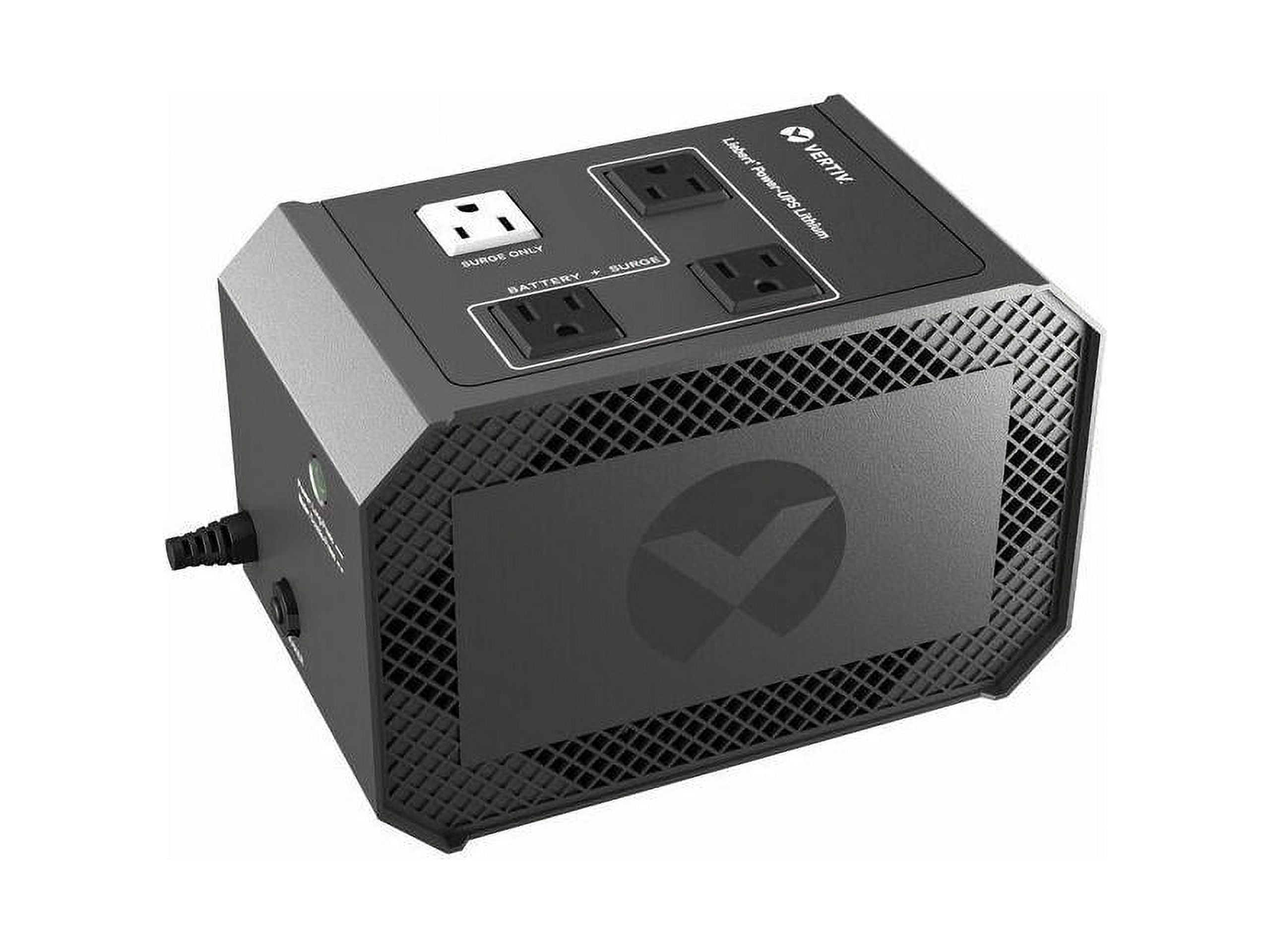 LIEBERT POWER-UPS LITHIUM, 400VA/240W, 120V, STANDBY, 4 NEMA