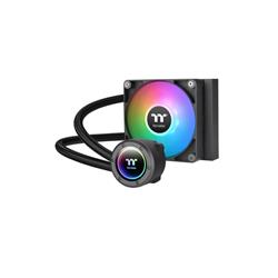 Thermaltake - TH120 ARGB Sync V2 120mm Radiator AIO CPU Liquid Cooler with Mirror Rotating Cap Design - Black