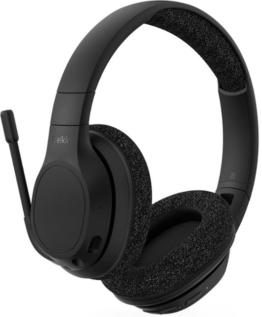 Picture of Belkin AUD005btBLK SoundForm Adapt Wireless Over-Ear Headset&#44; Black