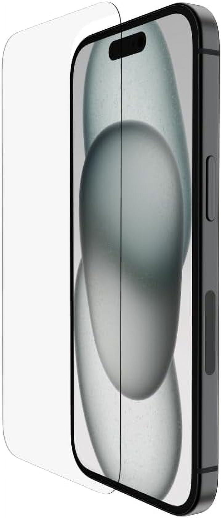 UltraGlass 2 Treated Screen Protector For iPhone 15 Pro Transparent, Clear