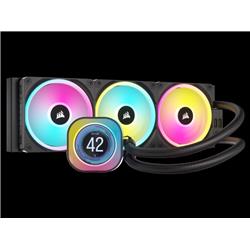 Picture of Corsair CW-9061008-WW 360 mm iCUE Link H150i LCD AIO Radiator Liquid CPU Cooler