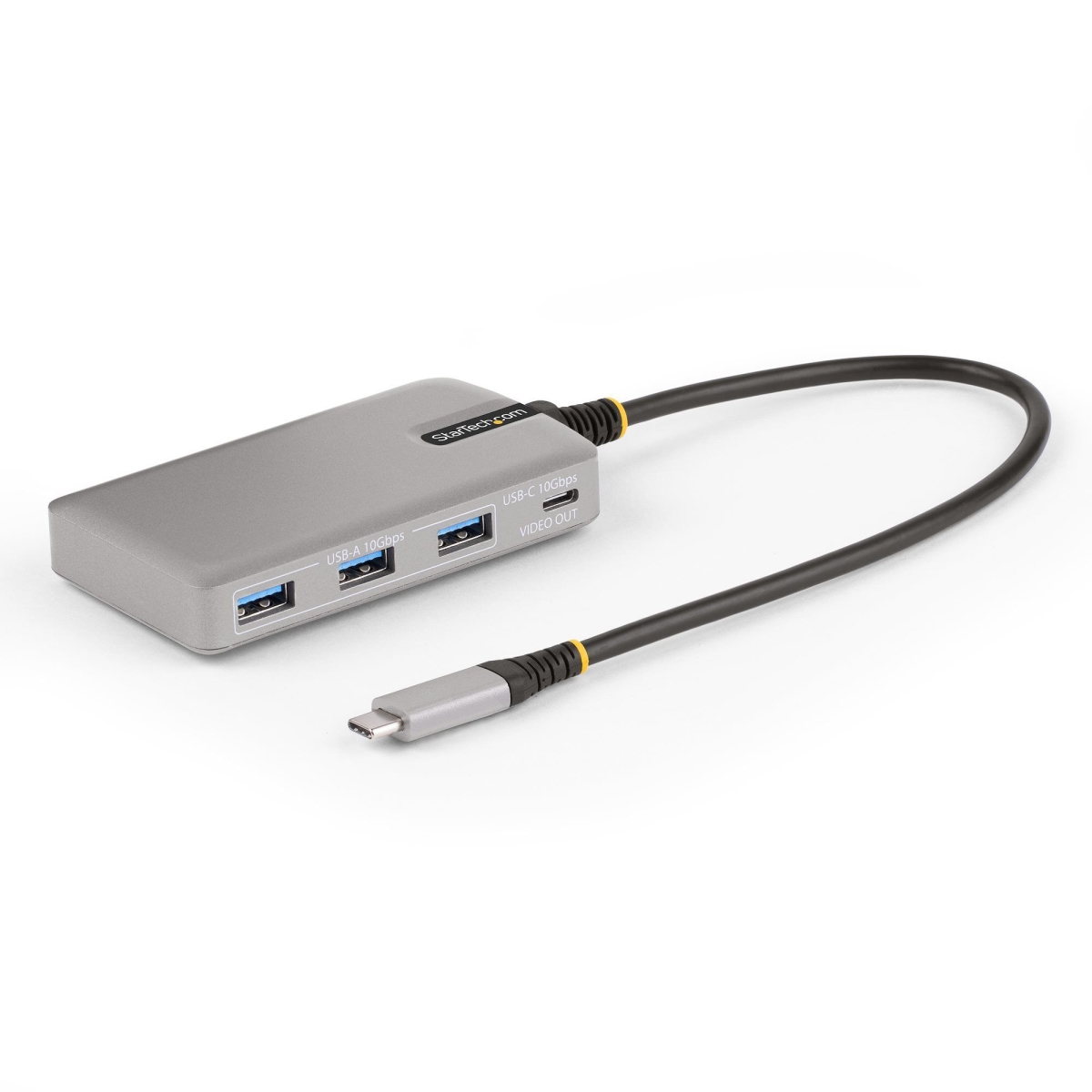 HB31C3A1CDPPD3 4-Port USB-C 10Gbps Hub with USB-C Video Output