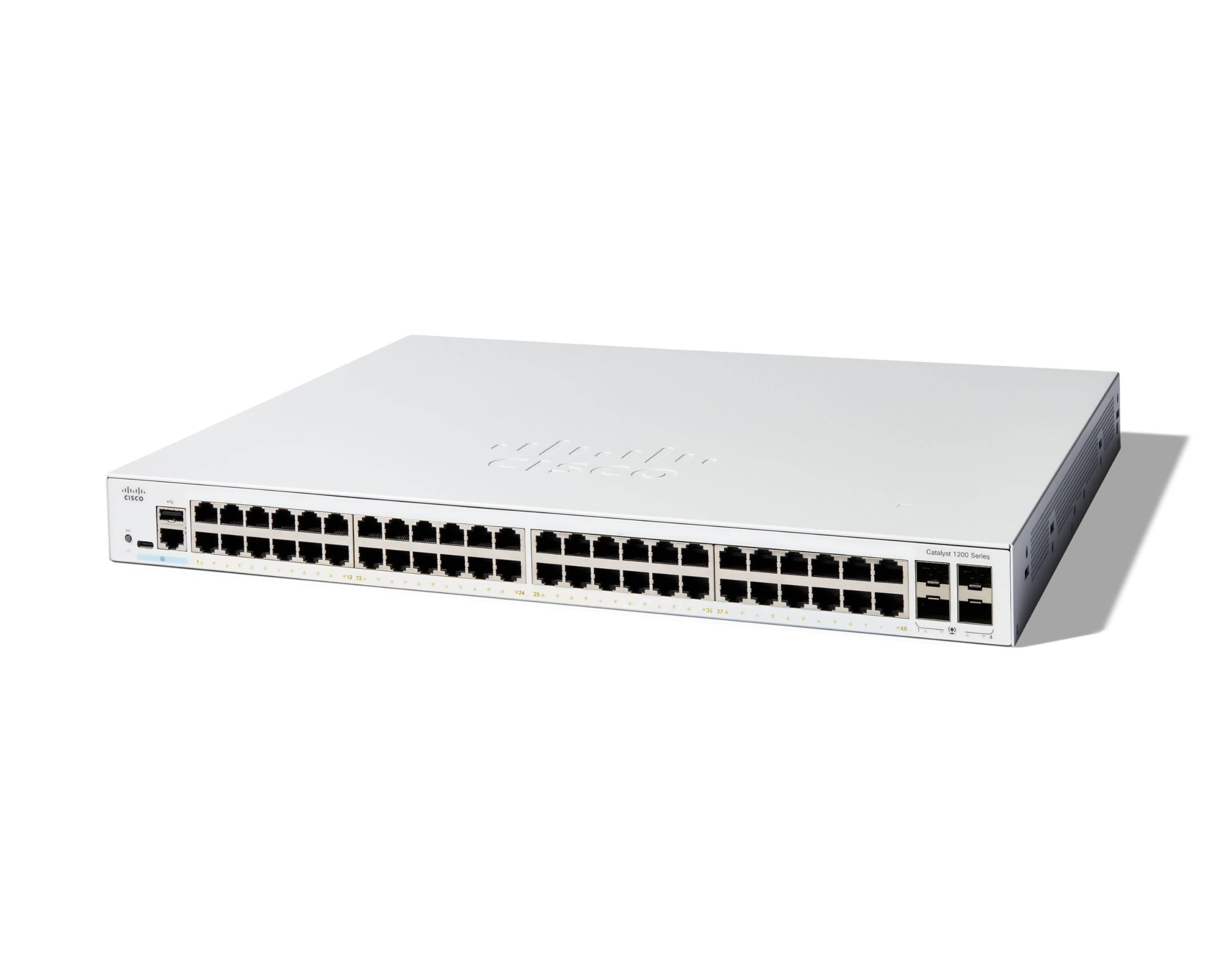 Picture of Cisco Systems C1200-48T-4G Catalyst 1200 48-port GE&#44; 4x1G SFP Ethernet Switch