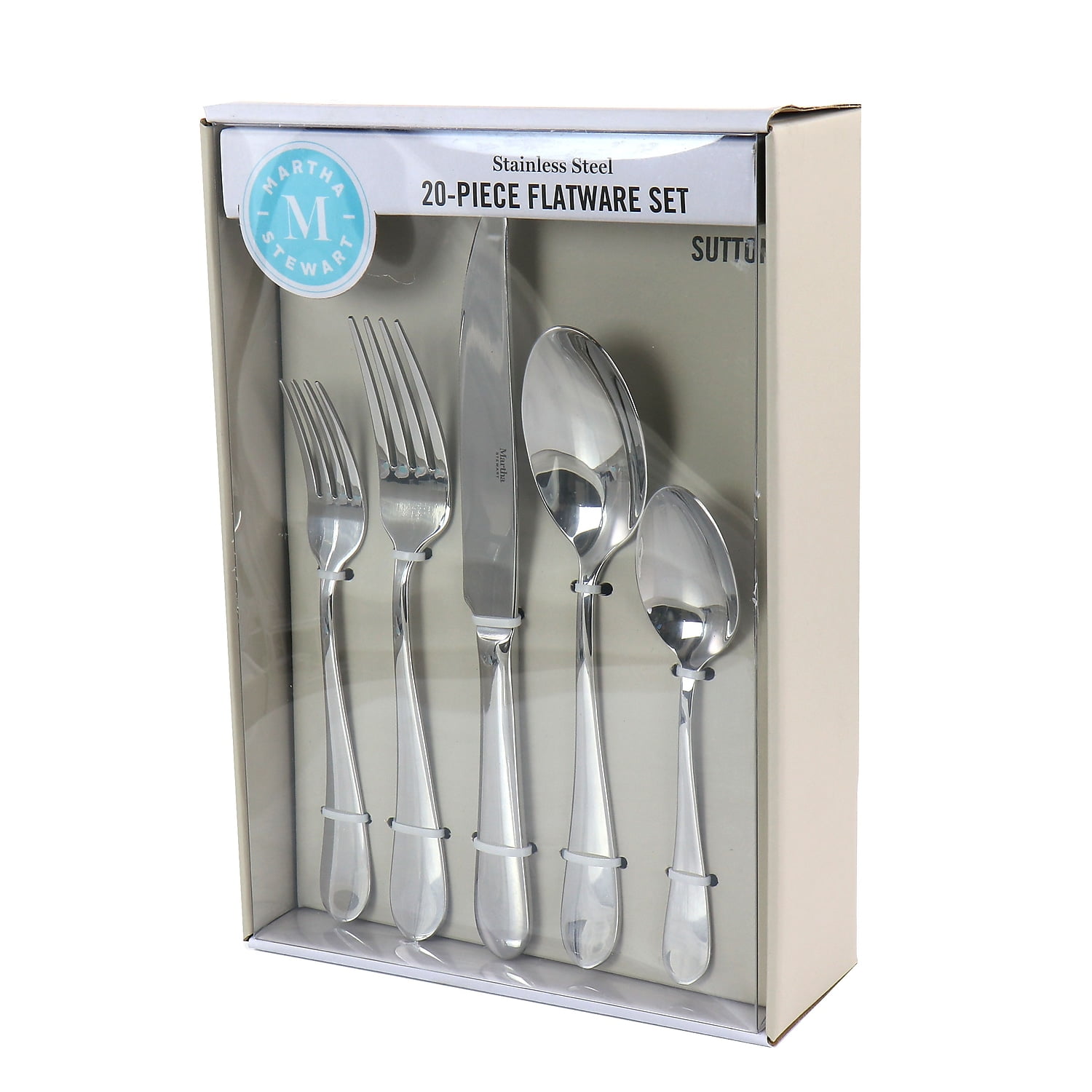 Picture of Gibson 129069.2 MS Alness Flatware Kitchen Cutlery - 20 Piece