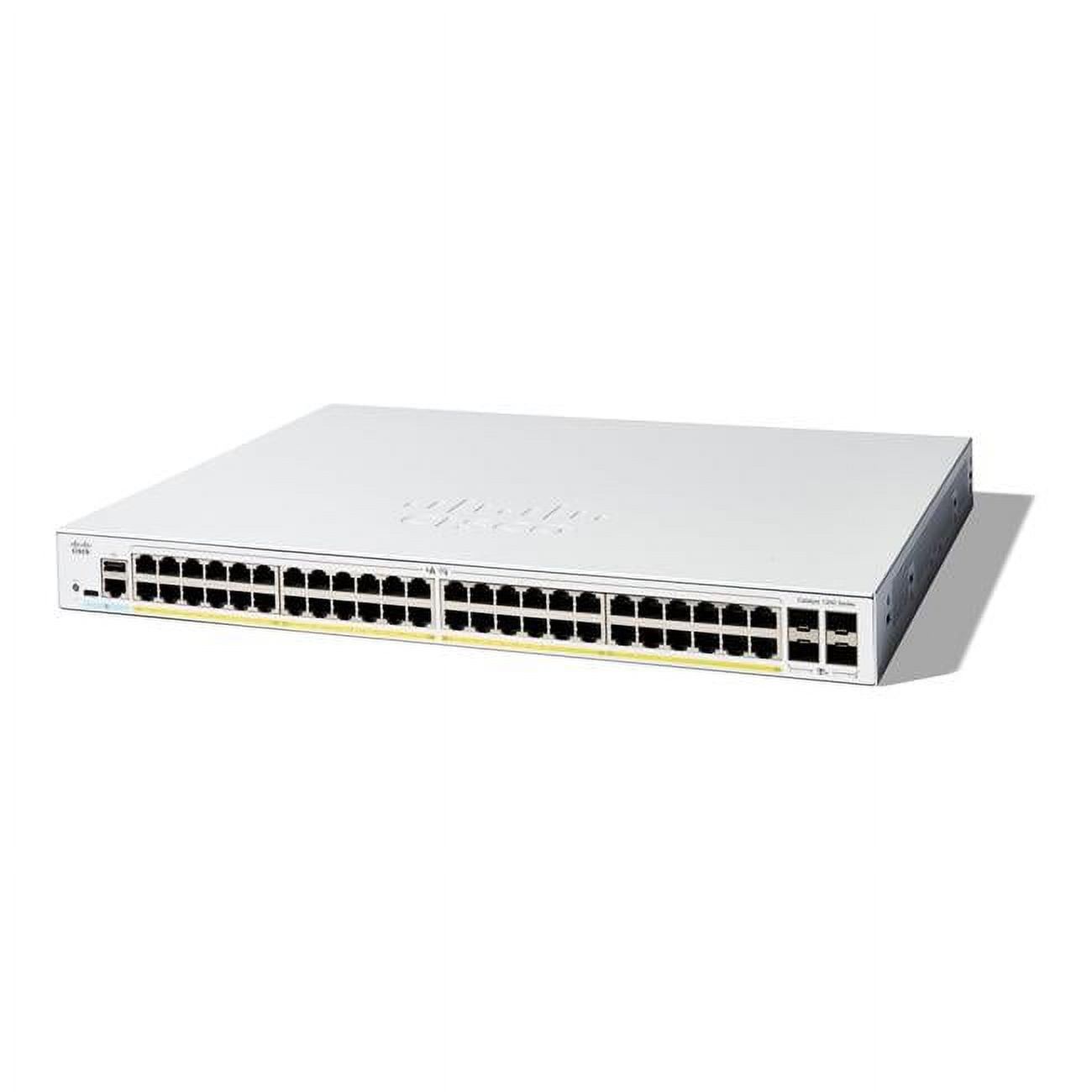 Picture of Cisco Systems C1200-48T-4X Catalyst 1200 48-port GE&#44; 4x10G SFP Plus Ethernet Switch
