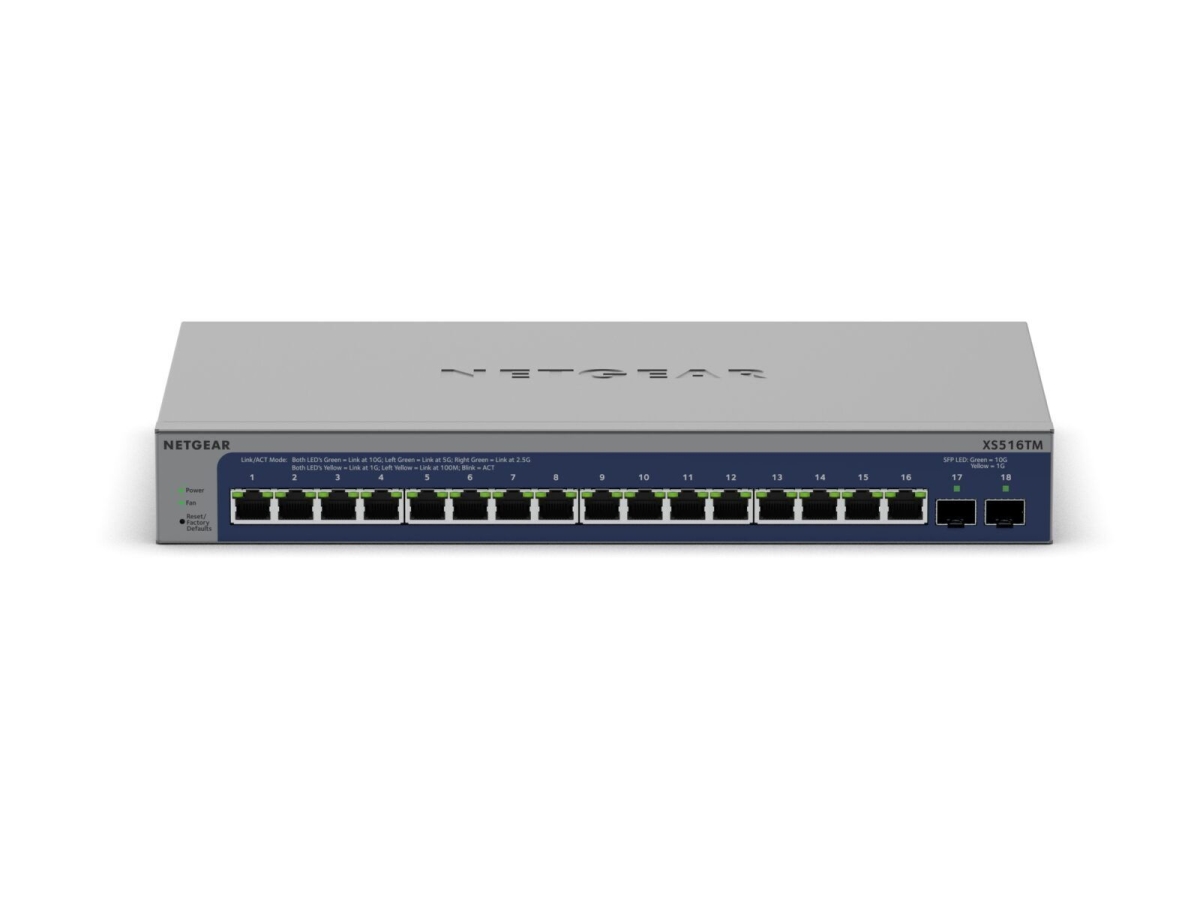 Picture of Netgear XS516TM-100NAS 16-Port 10-Gigabit Ethernet Smart Managed Switch