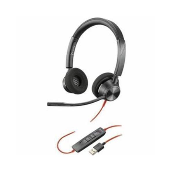 Picture of HPI Poly 8M3U8AA-ABA Blackwire 3320 Microsoft Teams Certified USB-A Headset