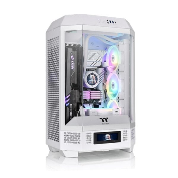 Thermaltake  Tower 300 Micro Chassis ATX Case, Snow