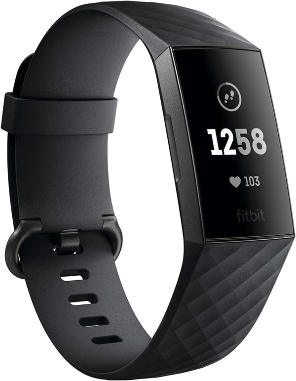 Picture of Google FB409SBNDL-CS Fitbit Charge 3 Fitness Activity Tracker - Black