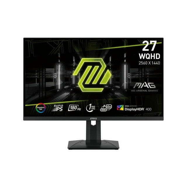 Picture of MSI MAG274QRFQDE2 27 in. 2560 x 1440 WQHD Gaming LCD Monitor