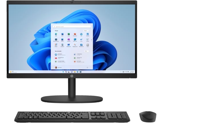 9C9X4AA-ABA 22 in. All-in-One Intel N200 Desktop - Quad-Core Processor
