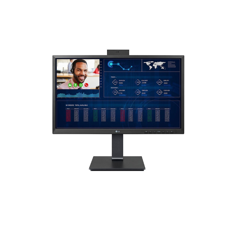 Picture of LG Commercial 24CQ651I-6P 23.8 in. All-in-One Thin Client with Pop-up Webcam