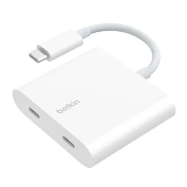 Picture of Belkin WCZ002BTWH USB C Data Plus Charge Adapter
