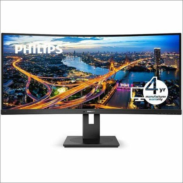 Picture of TPV USA 346B1C-17 34 in. Curved WQHD-TAA Monitor