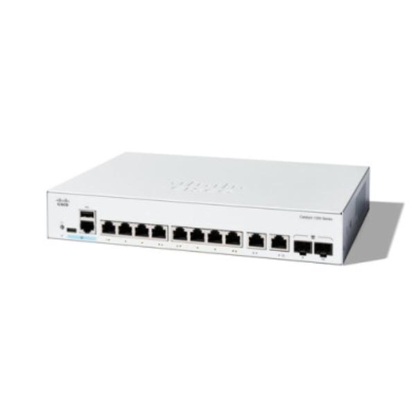 C1300-8T-E-2G 1300 8-Port GE 2 x 1GB Combo Ethernet Switch