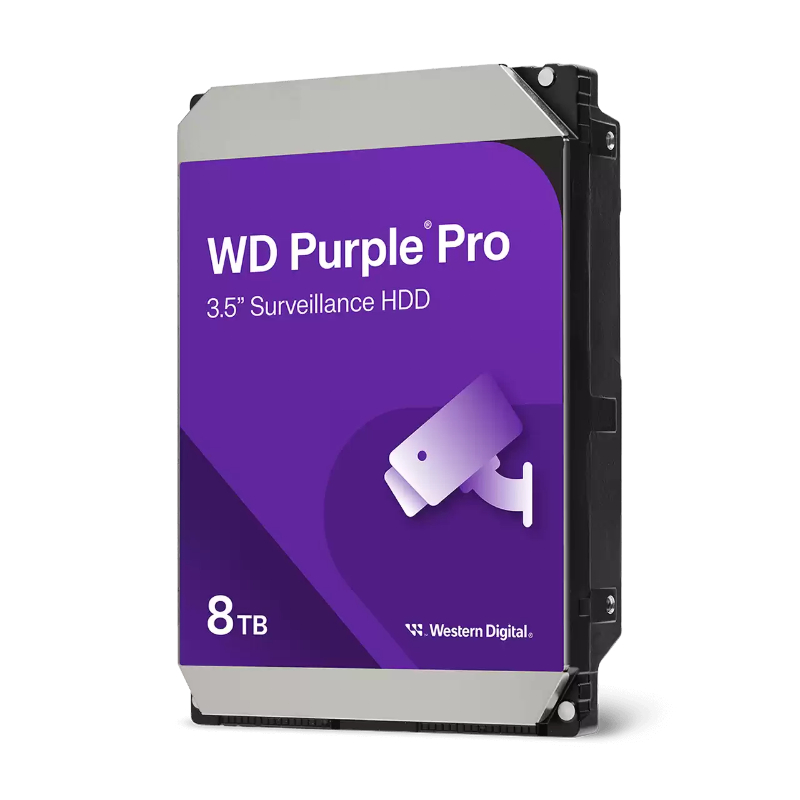 WD8002PURP 8 TB Pro Smart Video Hard Drive
