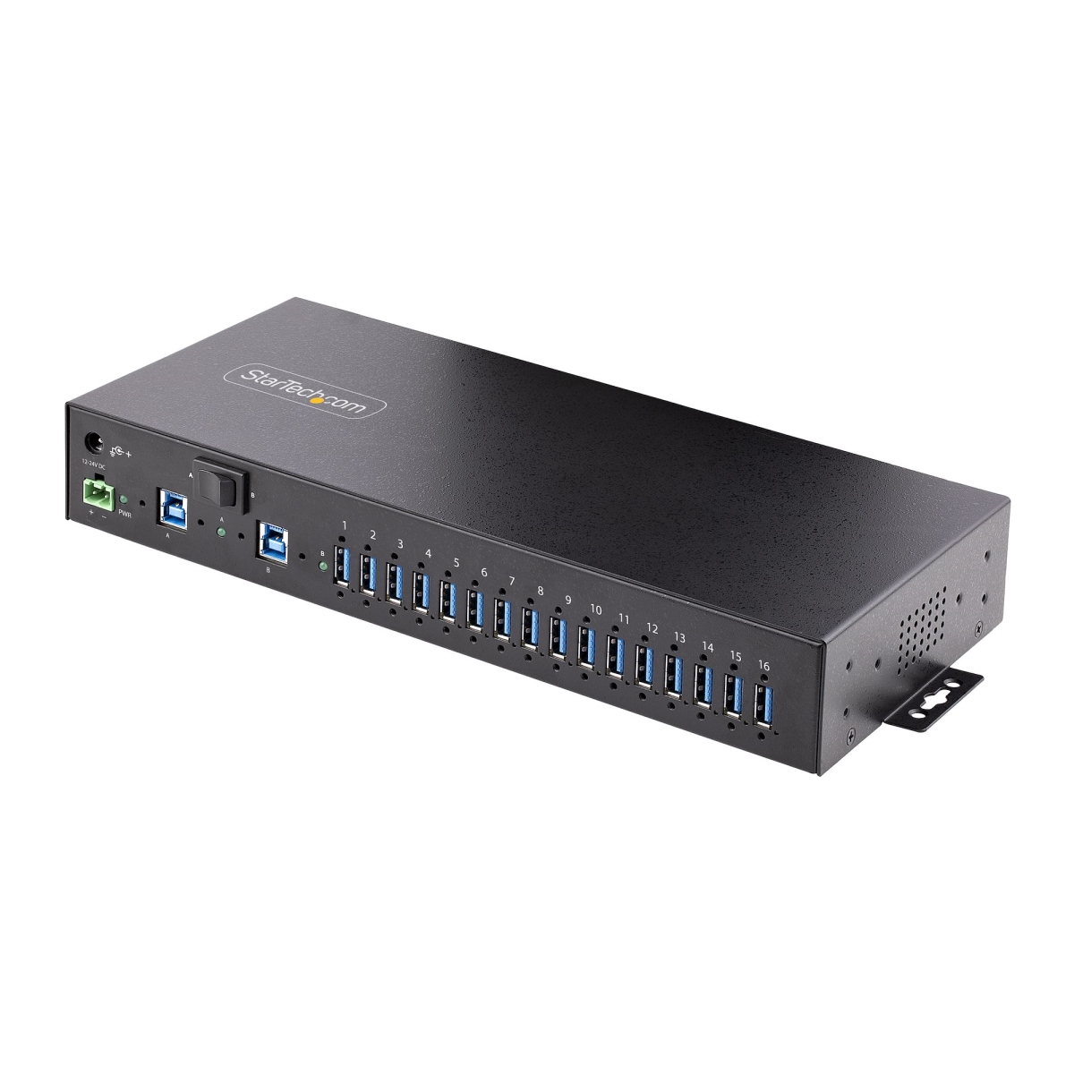 Picture of Startech S5G16AINDS-USB-A-HUB Industrial USB 5Gbps Hub&#44; Black