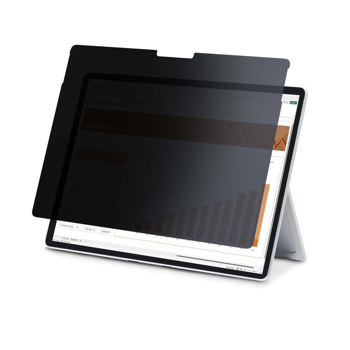 Picture of Startech 123SP-PRIVACY-SCREEN 12.3 in. Surface Privacy Screen&#44; Black