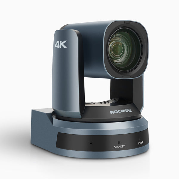 Rocware RC841U 4K Video Conferencing PTZ Camera with CMOS Image Sensor and Built-In AI Algorithm