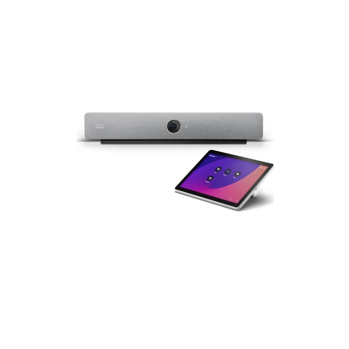 Picture of Cisco Systems CSBARPROK9C Webex Room Bar with Table Stand Room Navigator&#44; First Light