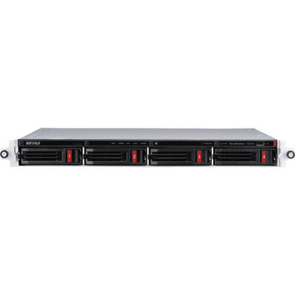 Picture of Buffalo TS3430RN0402 2 x 2TB Tera Station 3430RN 4TB 4-Bay Rackmount NAS Server&#44; Black