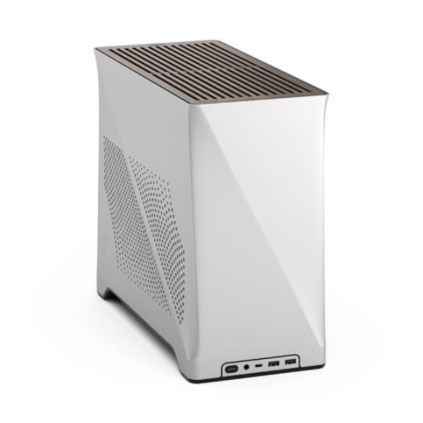 Picture of Fractal Design FD-C-ERA2N-01 Era 2 Anodized Aluminum & Steel Mini ITX Compact Small Form Factor PC Case - Silver