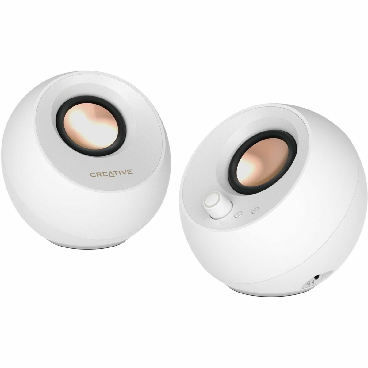 Picture of Creative Labs 51MF1710AA003 80 Hz Pebble Pro Speaker System&#44; White