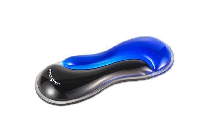 Kensington Slim Duo Gel Mouse/Trackball Wrist Rest - Blue