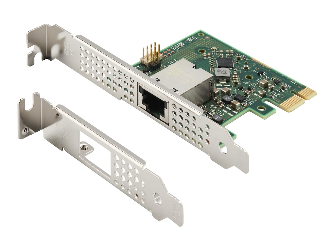 9P1U8AA Intel I226-T1 2.5GbE PCIe Ethernet Network Adapter - Green & Silver
