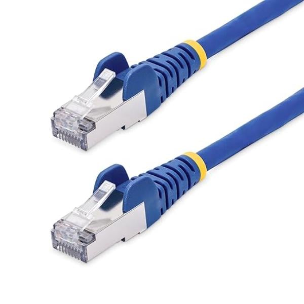 NLBL-10F-CAT8-PATCH 10 ft. LSZH CAT8 Ethernet Cable, Blue