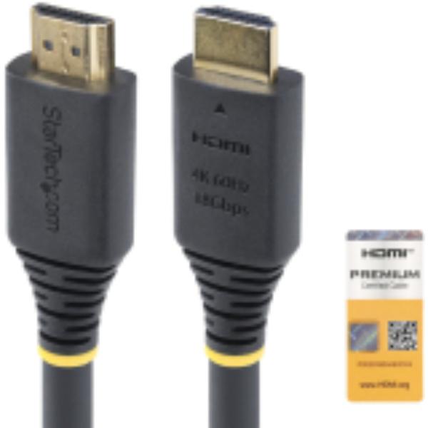 HDMI2-CABLE-4K60-25F 25 ft. Premium Certified High Speed HDMI Cable, Black