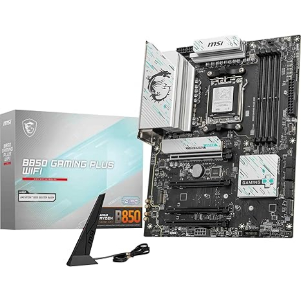 Picture of MSI B850GPW Gaming Plus WIFI ATX Motherboard with AMD Ryzen