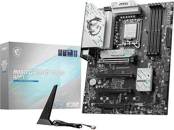 Picture of MSI B860GPLUSWIFI Gaming Plus Wi-Fi LGA 1851 ATX Motherboard with Intel Core Ultra