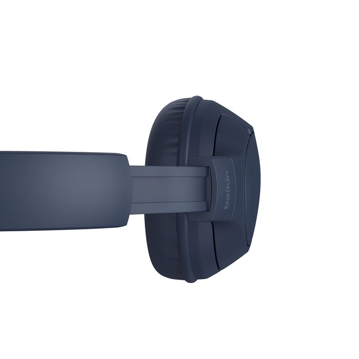 Picture of Belkin AUD009fqBL Sound Form Surround Over Ear ENC Headphones - Blue