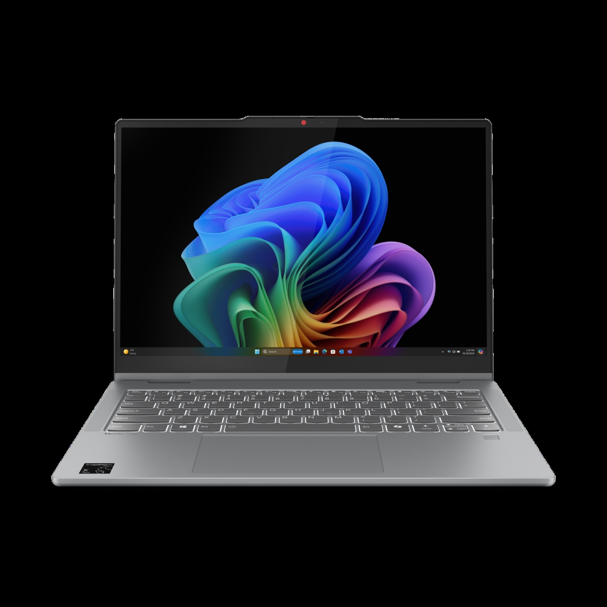 Picture of Lenovo 83GH0000US 14 in. Touchscreen Convertible 2 in 1 Notebook Qualcomm Snapdragon X Plus 16 GB RAM 1 TB SSD Windows 11 Home Laptop Notebook&#44; Lunar Gray