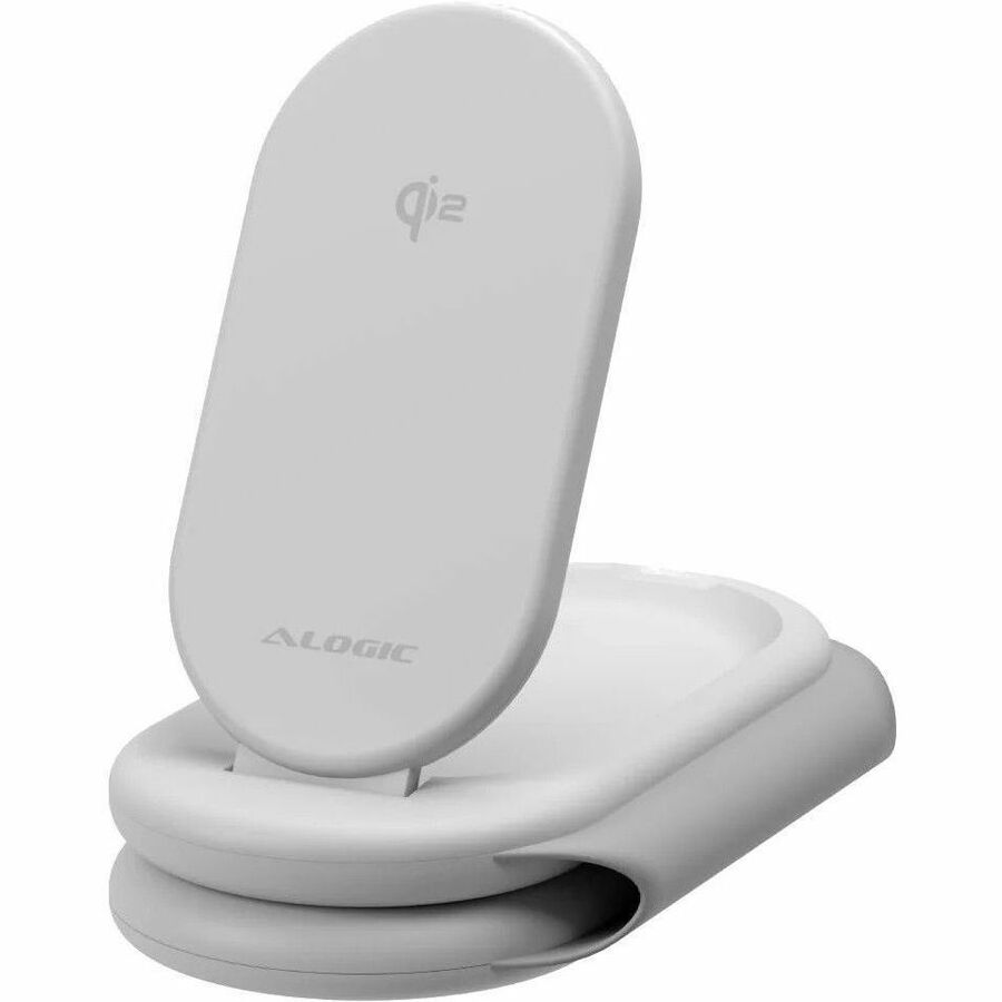 Picture of Alogic AL31WCPA-WH Pack Away 3-in-1 QI2 Wireless Charging Stand&#44; White