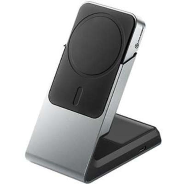 ALOGIC USA - Scale MSCDD Matrix 2-In-1 Universal Charger-Black Magnetic Wireless Charging Dock, Black