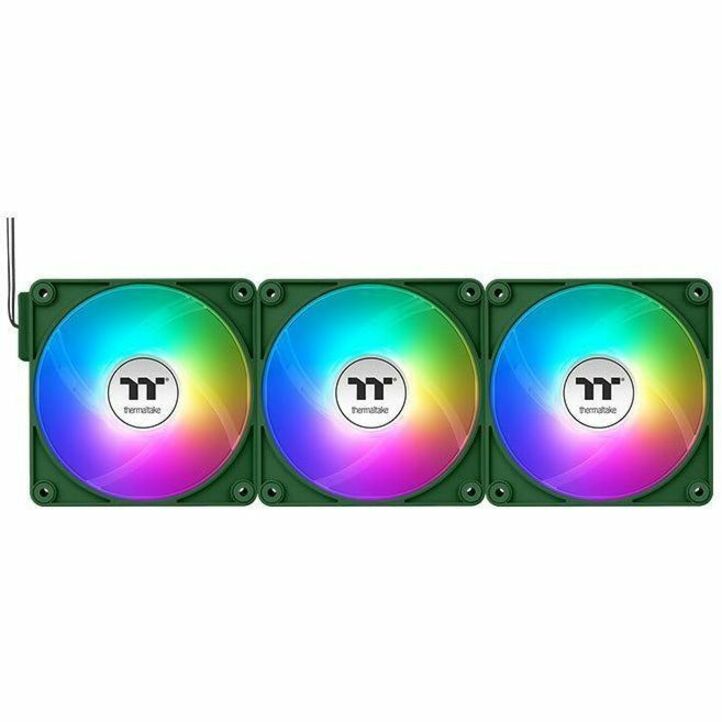 Picture of Thermaltake CL-F222-PL14RG-A CT140 EX ARGB Racing Cooling Fan&#44; Green - Pack of 3