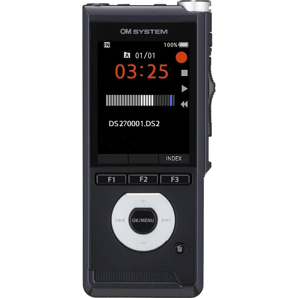 V420370BU000 DS2700 2GB Digital Voice Recorder, Black