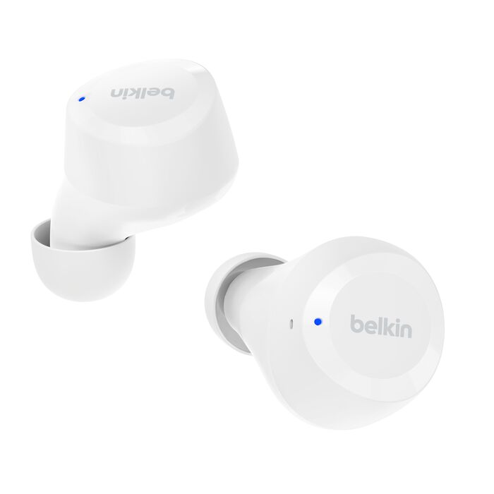 Picture of Belkin AUC009fqWHV2 Soundform Bolt Wireless Earbuds&#44; White