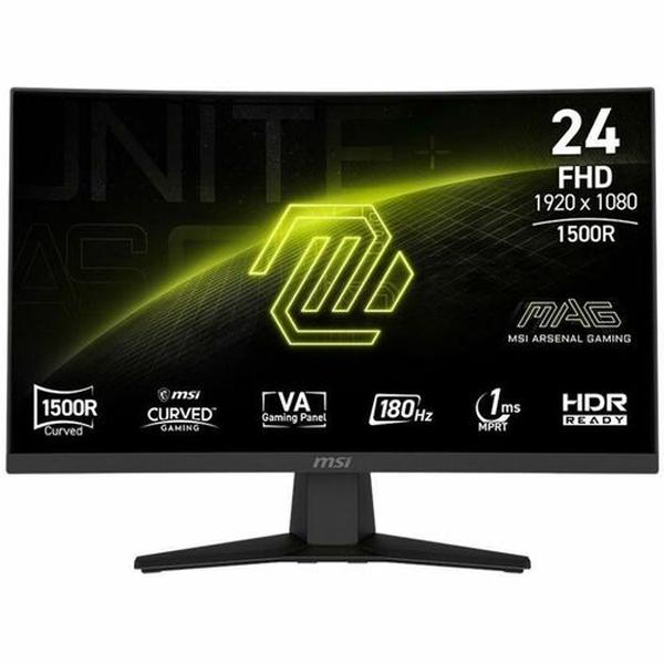 Picture of MSI MAG244C 24 in. MAG 244C Curved Gaming Monitor&#44; Metallic Black