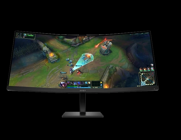 Picture of HP AV4C1AA-ABA 34 in. WQHD 180Hz Curved Gaming Monitor