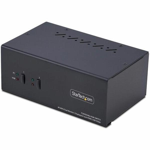 P2ADDH462-KVM-SWITCH 2-Port DisplayPort Plus HDMI KVM Switch