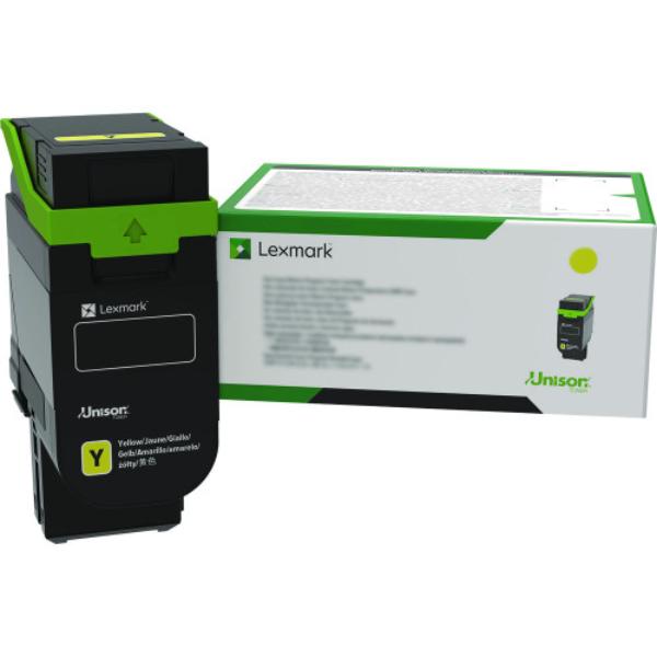 Picture of Lexmark 75M10Y0 Yellow Return 2&#44; 000 Page-Yield Cartridge Toner